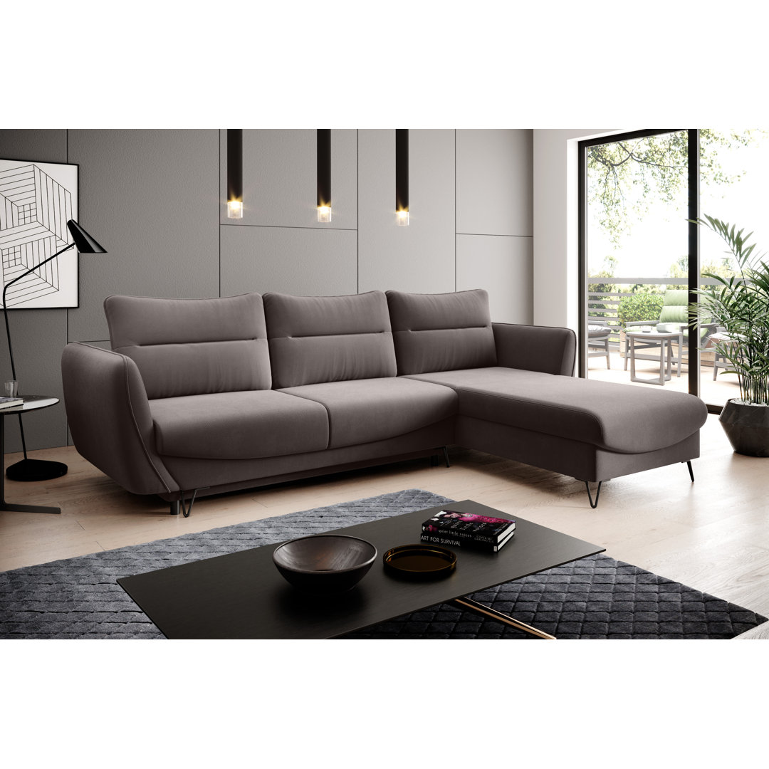 Ecksofa Stottville mit Bettfunktion