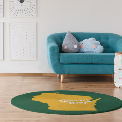 Tapis en poly-chenilles wisconsin sports