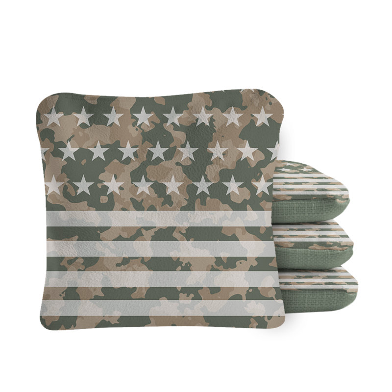 Drapeau américain avec camouflage Synergy Pro, Vert