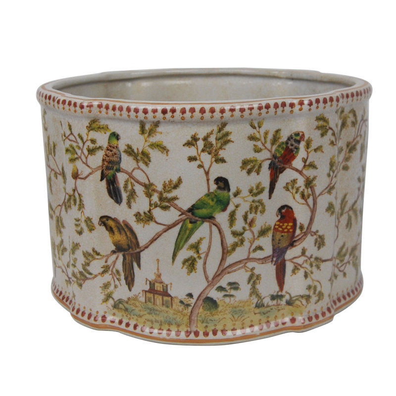 Pot à fleurs en porcelaine Ozias