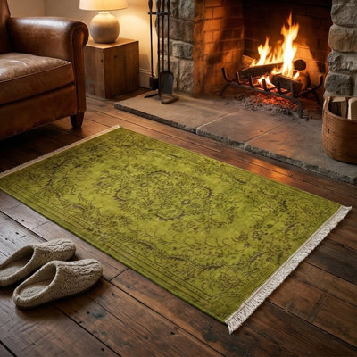 Tapis vert Chartreuse