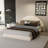 Unique Arched  Bed With Small Table,Queen
