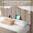 Full Upholstered Bed With 2 Nightstands – Charging Station, Modern Bedroom Set-1466277055-1466277053
