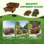Half barrel flower pot-1795678980