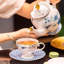 DNGJU 30.7oz. Floral Teapot Set