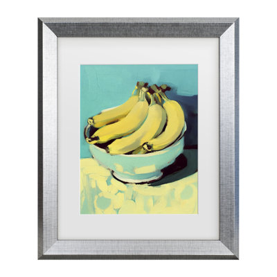 Treechild   Bananas Matted Framed Art
