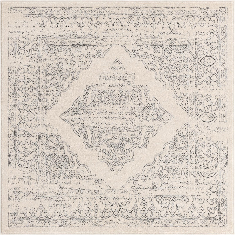 Alresford Oriental Indoor Rug, Square 5'