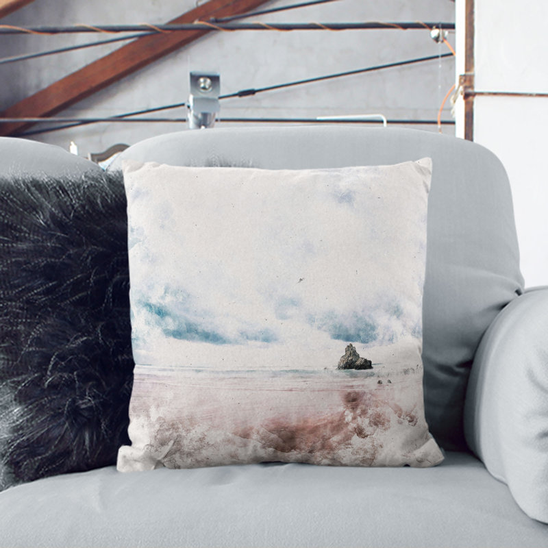 Square Throw Cushion, 55cm H x 55cm W x 20cm D
