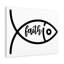 Faith Fish - Wrapped Canvas Print-783873256