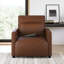 Fauteuil inclinable électrique en simili cuir Carolan