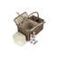 Wicker Lidded 2 Person Fitted Picnic Hamper
