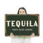 Enseigne de fantaisie en aluminium 18 po x 24 po Tequila Street