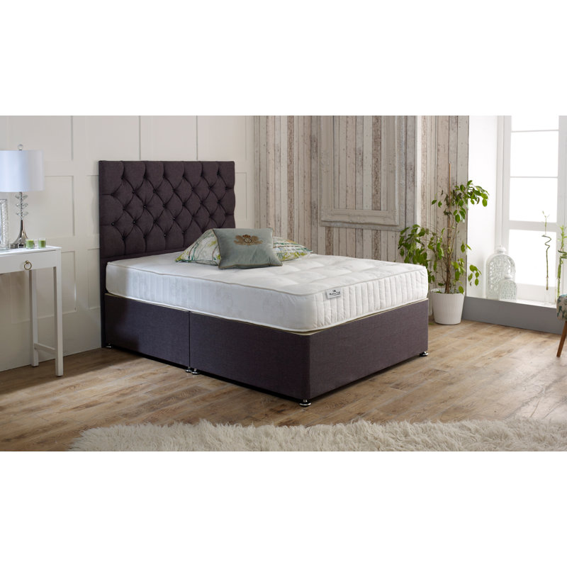 Mattress Craft 20cm Medium Memory Foam Open Coil Mattress, Kingsize (5')
