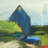Blue Country House' Print on Canvas