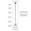 Luminaire suspendu géométrique 1 lumière Chanton-587941733