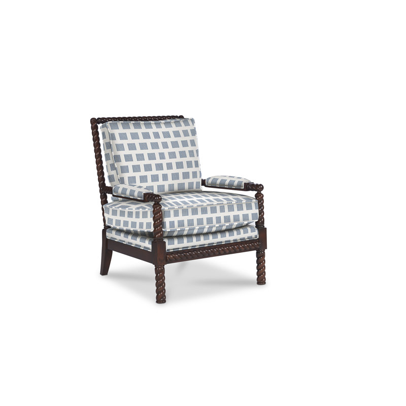 Huxton Club Chair, Sky Sunbrella®