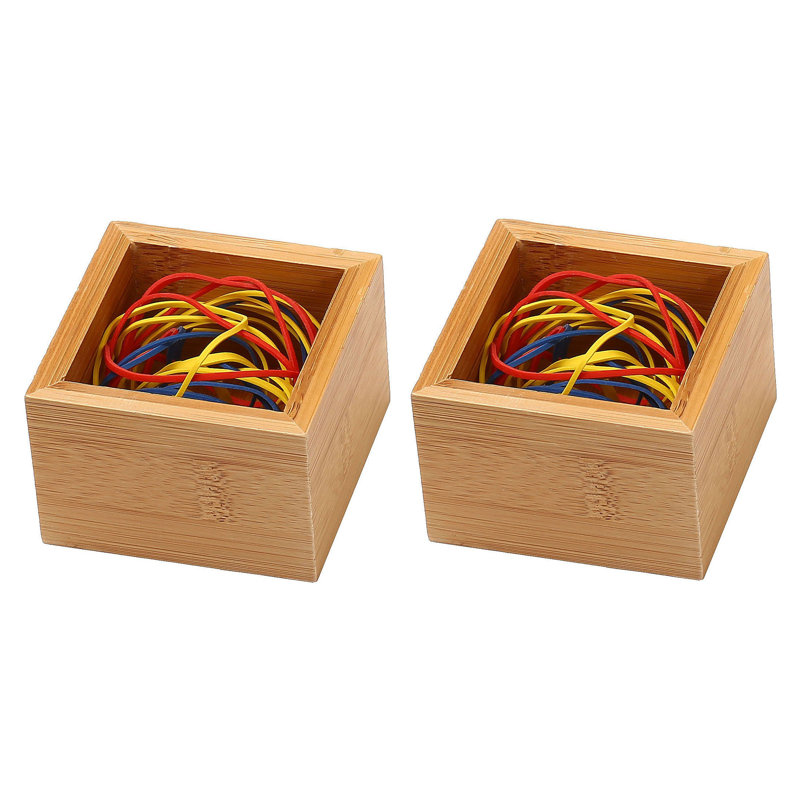 Bamboo 2"H x 3"W x 3"D Drawer Organizer