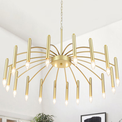 Lustre à intensité variable 18 lumières Apogeeville