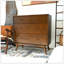 Commode 3 tiroirs pour chambre à coucher Caroline Mid Century Modern