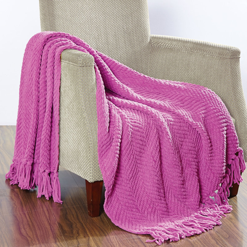 Throw Blanket, 127cm x 152.4cm, Rose Bud