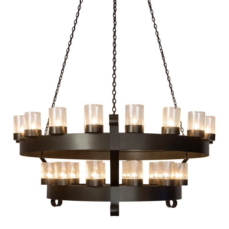 Rustic Lodge 30 - Light Chandelier
