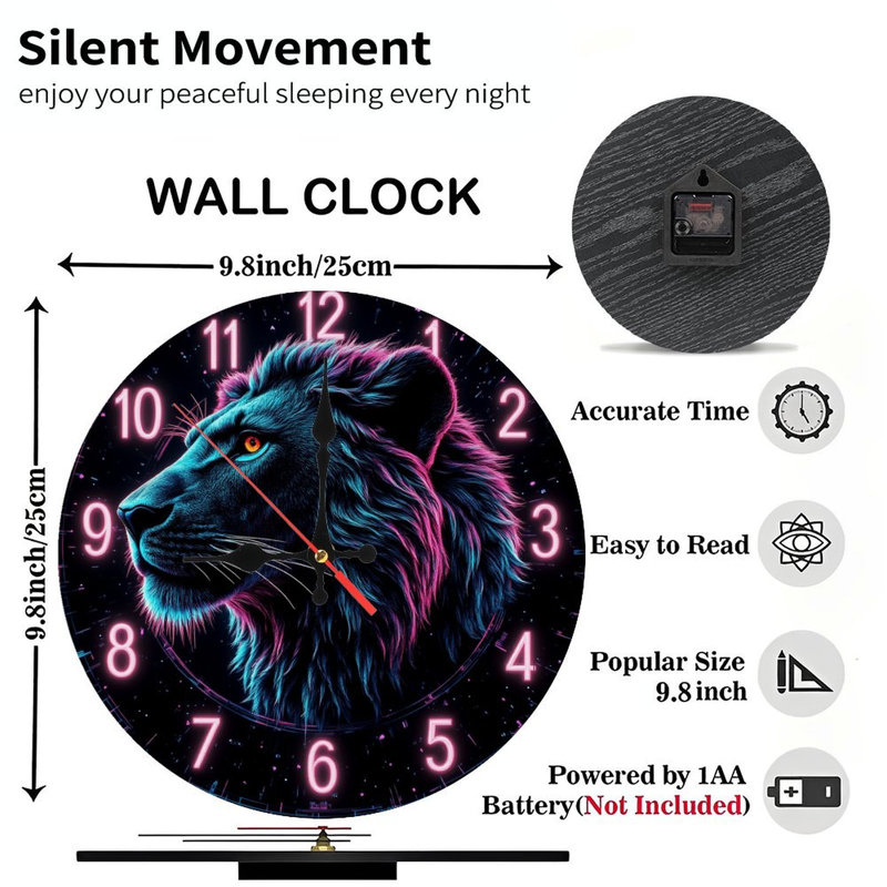 Horloge de jardin libellule