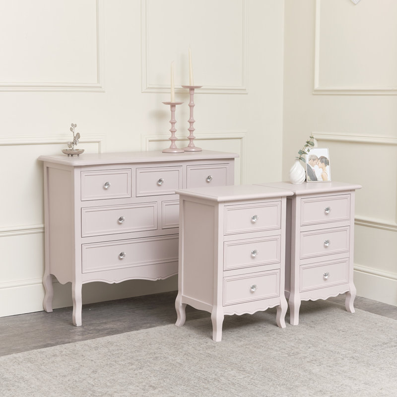 Higgs Solid Wood Piece Bedroom Set