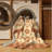Machine Washable Ozain Reindeer Caribou Classic Oriental Rug in Brown – Beige Binding-110544616