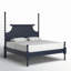 Emily Spindle Four Post Bed-700968627-700968626