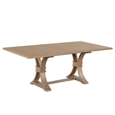 Devingo Wood Expandable Dining Table by One Allium Way