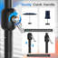 Parasol d'extérieur double face avec base incluse-1891274498