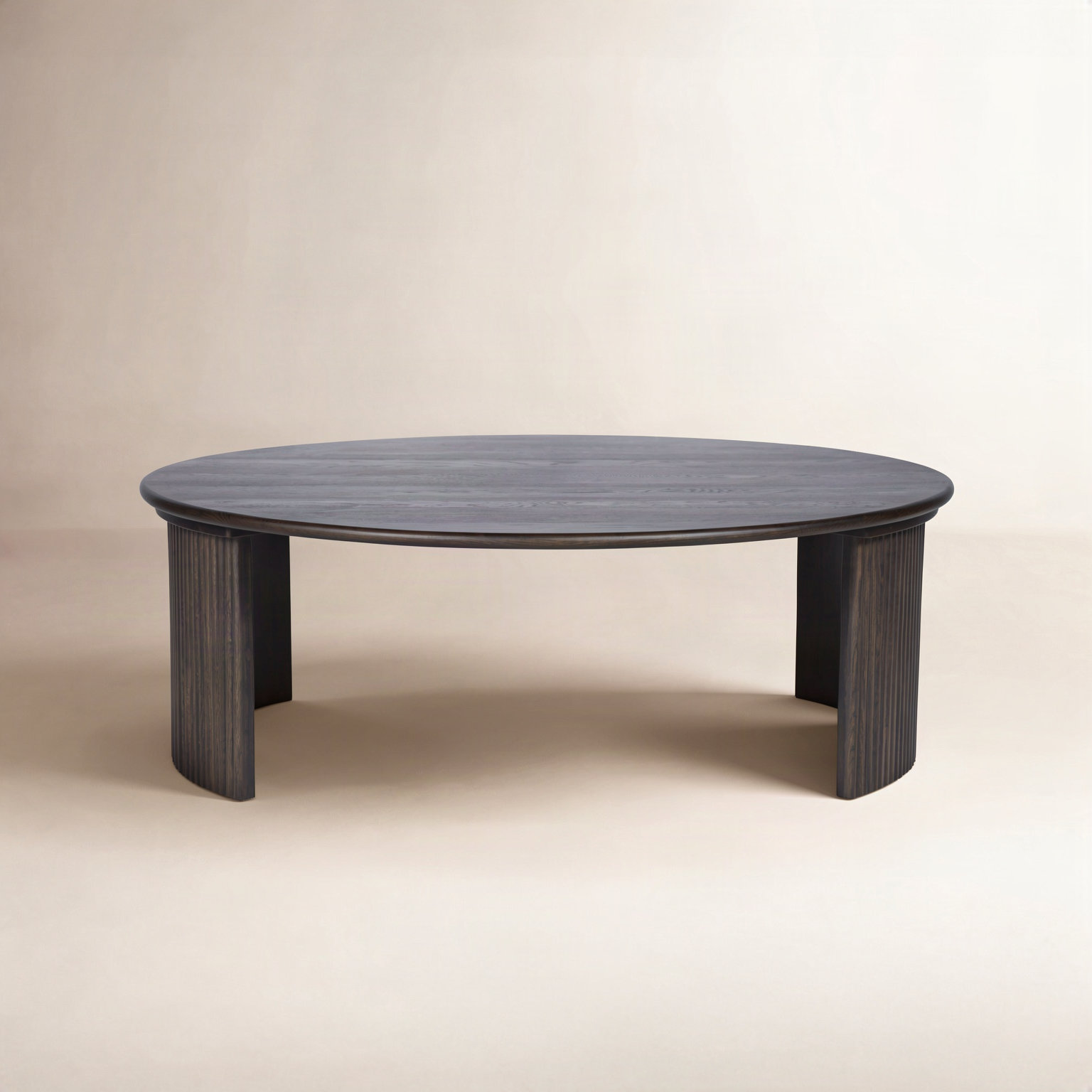 Wyat Oak Coffee Table, 15.75" H x 39" L x 39" W, Espresso