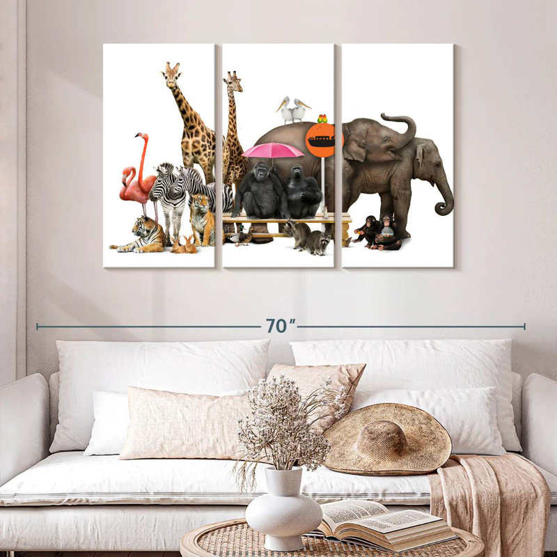 Ketti Waiting For The Ark, 32" H x 50" W