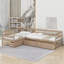 Lit plateforme simple en L avec tiroirs de rangement-1299703234