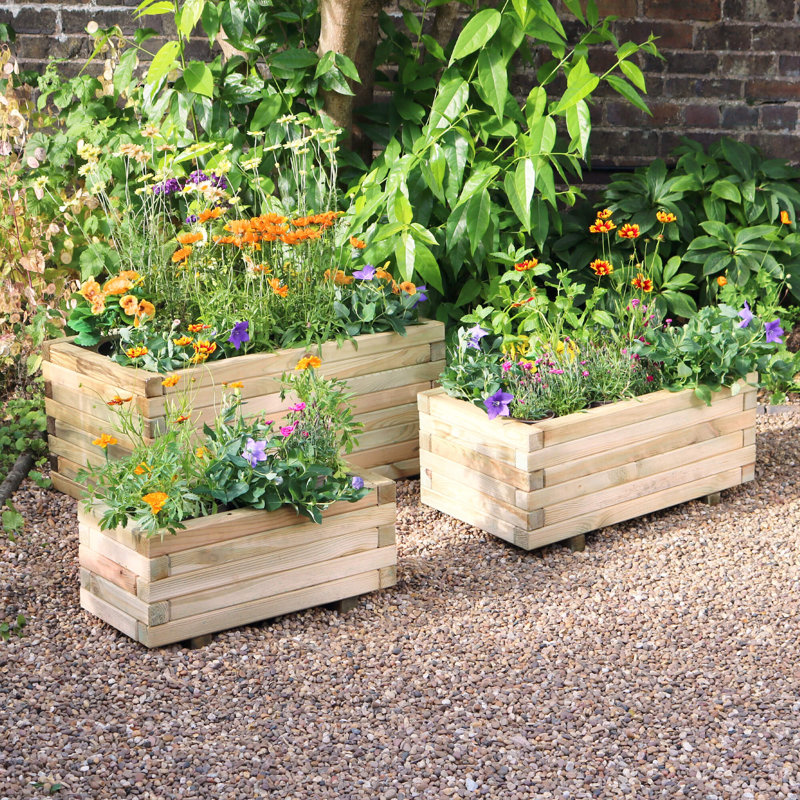 Gustavo Wood Planter Box