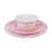 222 Fifth Adelaide Blush 12-Piece Porcelain Dinnerware Set - Service For 4, Plate & Bowl Set-107080620