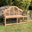 Eiver Solid Wood Teak Outdoor Bench