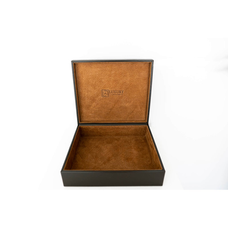 LUXURY ART IN A BOX Bin, 3.5" H x 12" W x 10.5" D
