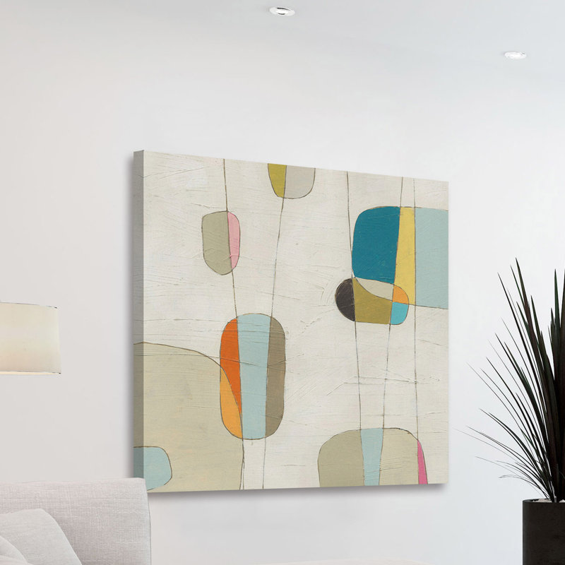 « moléculaire motion ii », reproduction d’art sur toile tendue, H 40 po x l 40 po x P 1,5 po