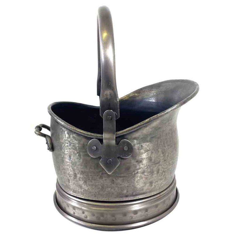 Hammersmith Steel Log Carrier, 24cm H x 30cm W x 28cm D
