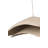 Elegant Adjustable Chandelier, Cream & White Metal Body, Ø19.7 x 5.5 inches Base Plate | Height: 7.9 - 25.6 inches | Suitable for E27 Bulb (Max 40W), IP20 Rated | Perfect for Dining Rooms & Living Spaces, Stylish Design