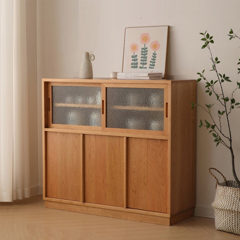 Armoire de salle à manger moderne et minimaliste, H 38,58 po x l 53,15 po x P 14,96 po