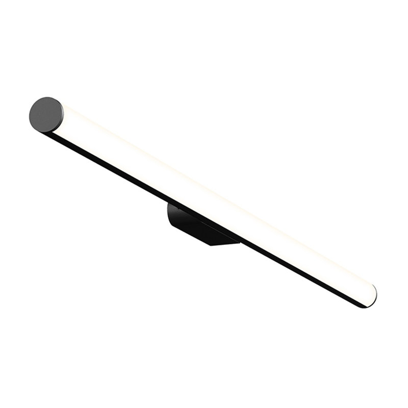 Fino 1 - Light LED Bath Bar, Satin Black, 3000K, 13 W