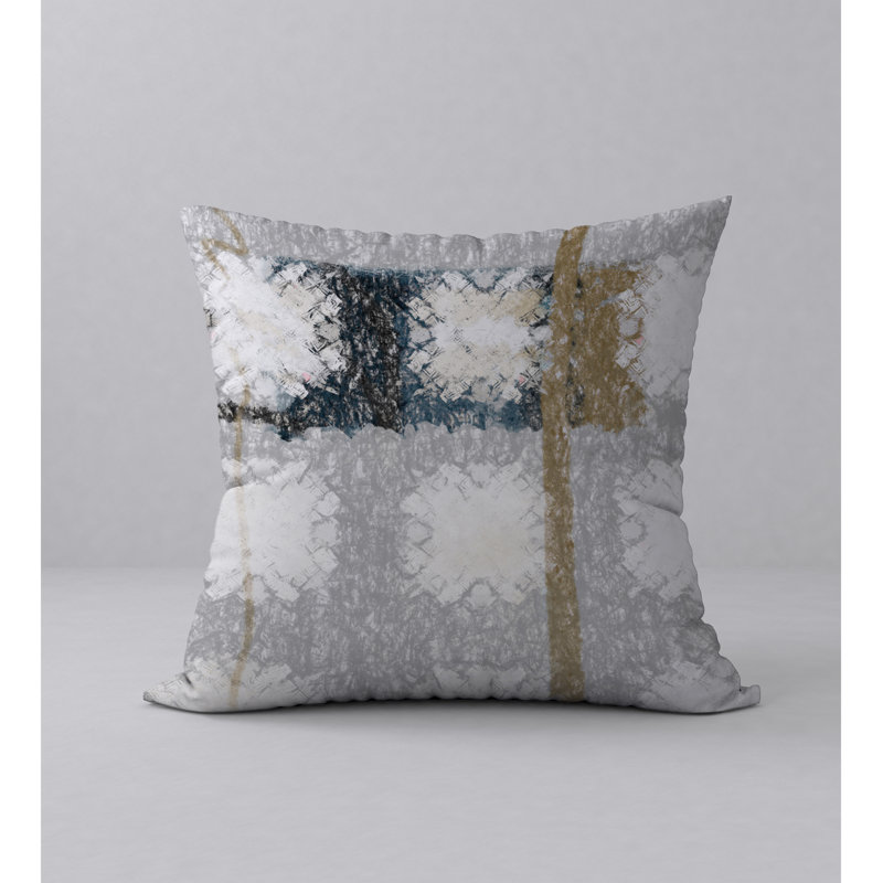 Housse de coussin carrée/insert, 18 po x 18 po