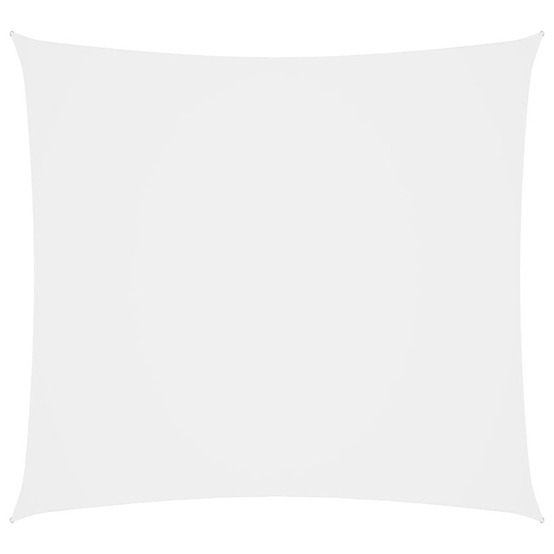 Aadhiran 4m x 6m Rectangular Shade Sail, White, 500cm x 350cm