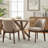  Bason Upholstered Faux Leather Dining Chairs Set of 6-116530376-118303070