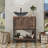 30'' Free-Standing Farmhouse Single Bathroom Vanity With Sink-103883495-103883418
