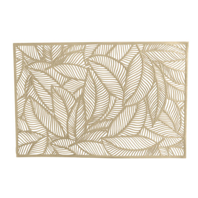 Vinyl Floral Rectangle Placemat