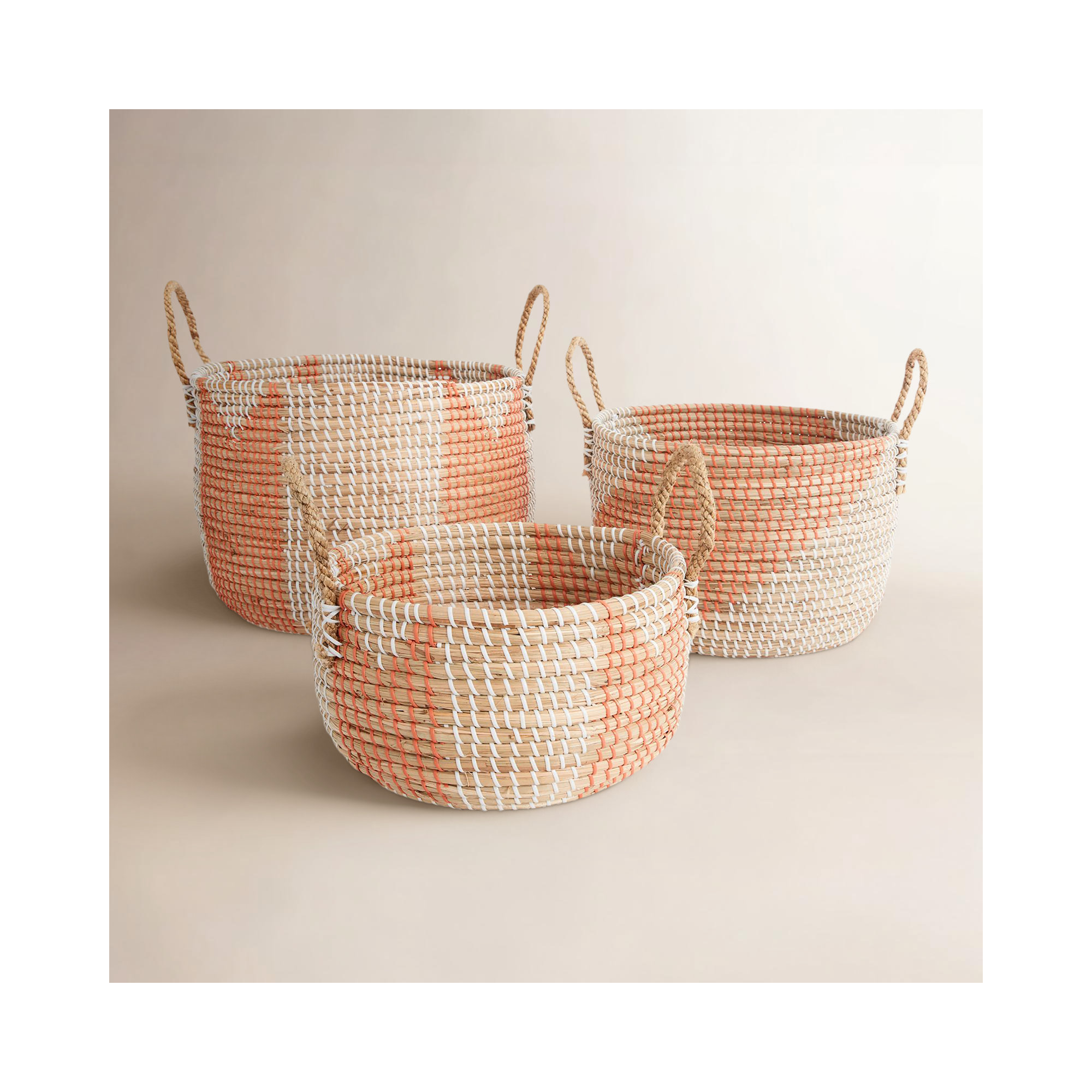 Seagrass Decorative Basket