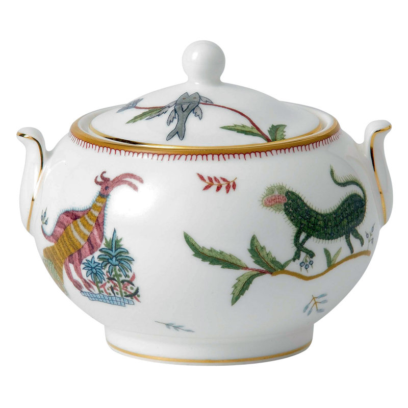 Kit Kemp Mythical Creatures Sugar Bowl with Lid